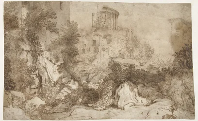 Temple of Sybil in Tivoli